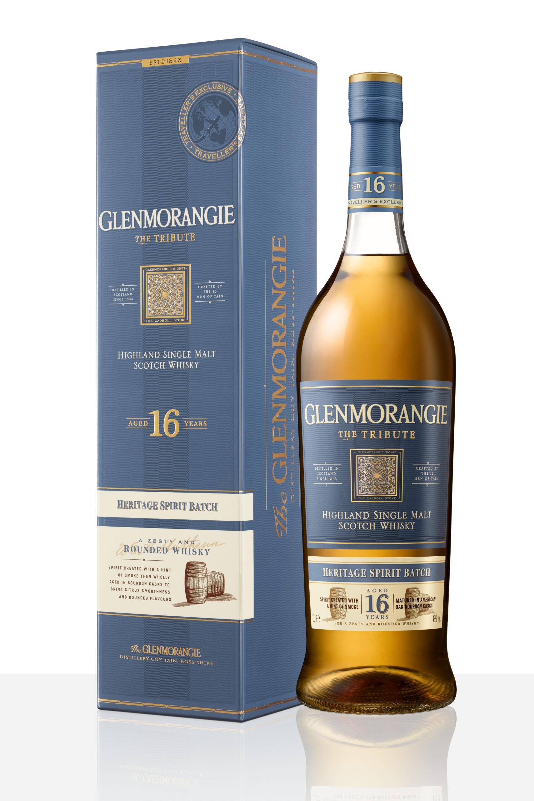 Glenmorangie The Tribute Highland Single Malt Scotch Whisky 16YO  Geschenkverpackung - LIQUORLAND - The Nest