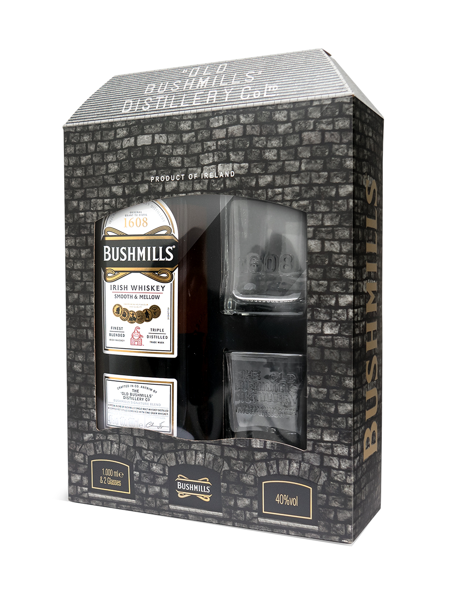 Bushmills Irish Whiskey Giftpack